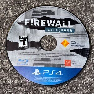 Sony PlayStation 4 PS4 VR Virtual Reality Firewall Zero Hour Video Game Rated T.